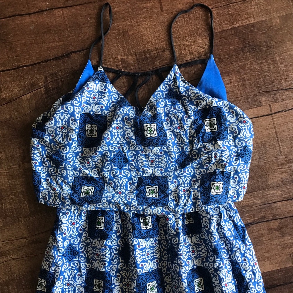 Francesca’s maxi dress